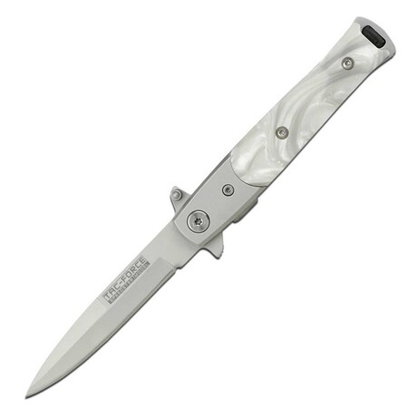 Spring Assisted Knife // TF-438 // Pearl