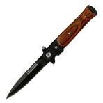 Spring Assisted Knife // TF-438 // Wood