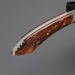 The Naive // Kiridashi // Brown Acrylic Epoxy Resin