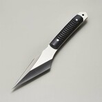 The Black Spey // Kiridashi // Black G10 Micarta Scales