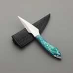 The Foel // Kiridashi // Blue Acrylic Epoxy Resin