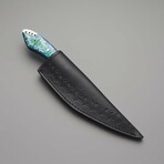 The Foel // Kiridashi // Blue Acrylic Epoxy Resin