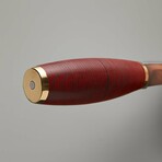 The Red Spacers // Scandinavian Puukko // Red & Black Dense Wood