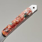 The Epoxy Spey // Kiridashi // Orange Acrylic Epoxy Resin