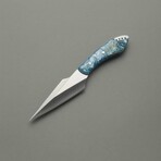 The Foel // Kiridashi // Blue Acrylic Epoxy Resin