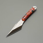 The Epoxy Spey // Kiridashi // Orange Acrylic Epoxy Resin