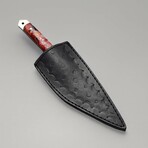 The Epoxy Spey // Kiridashi // Orange Acrylic Epoxy Resin