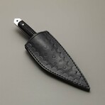 The Black Spey // Kiridashi // Black G10 Micarta Scales