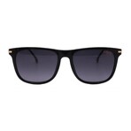 Carrera // Men's // 276/S 2M2 Square Sunglasses // Black + Gray Gradient
