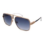 Carrera // Men's // 1055/S J5G Aviator Sunglasses // Gold Black + Blue Gradient