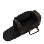 Felipe Extra Large Carry On Duffel Vaquetta Leather (Black)