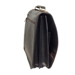 Charlie Large Briefcase Vaquetta Leather (Black)