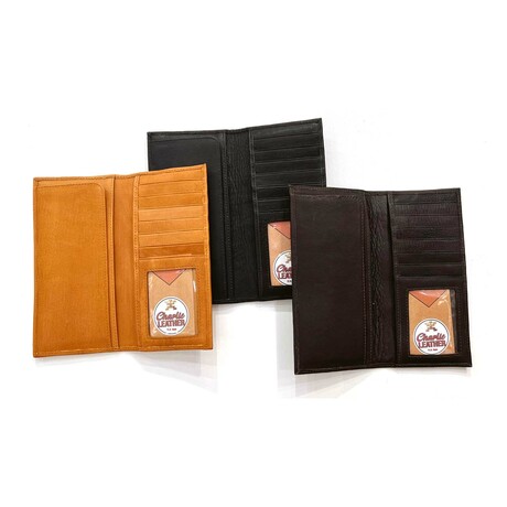 Benito Medium Credit Card Holder Vaquetta Leather (Black)