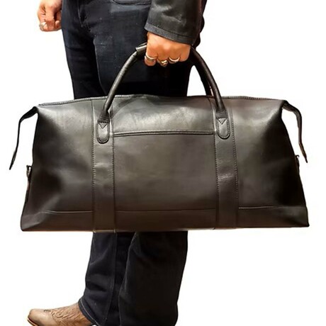 Andres Large Carry on Vaquetta Leather (Black)