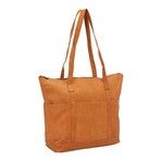 Amparo Large Tote Vaquetta Leather (Black)