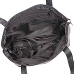 Andreina Small Tote Vaquetta Leather (Black)
