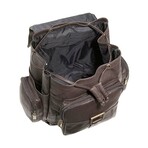 Juli Medium Back Pack Vaquetta Leather (Black)