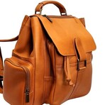 Juli Medium Back Pack Vaquetta Leather (Black)