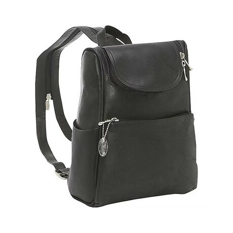 Agata Small Back Pack & Sling Vaquetta Leather (Black)