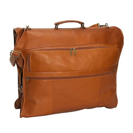 Armando Large Garment Bag Vaquetta Leather (Black)