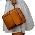 Daza Messenger Bag Vaquetta Leather (Tan)