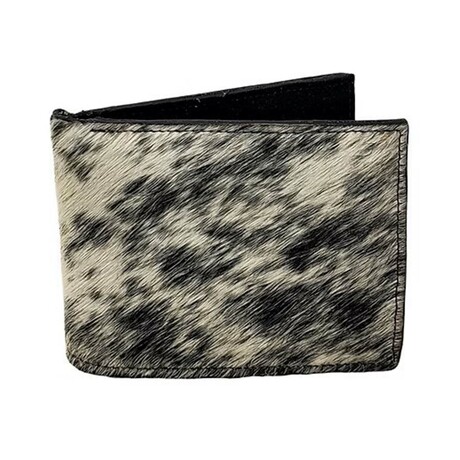 Mario Bifold Wallet Vaquetta Leather (Spotty Black)