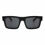 Prada // Men's // PR19WSF-1AB5S0 Square Sunglasses // Black + Dark Gray