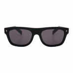 Prada // Men's // PRB12S 16K731 Square Sunglasses // Black + Dark Gray