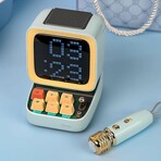 Ditoo-Mic Pixel Art LED Karaoke Speaker // Blue