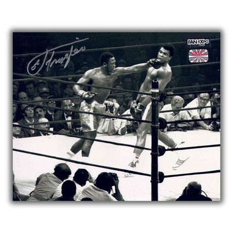 Joe Frazie // VS Muhammad Ali // Signed 8x10 Photo - Boxing Legends