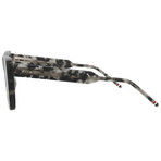 Thom Browne // Unisex // Rectangular Optical Frames // Grey Tortoise