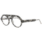 Thom Browne // Unisex // Round Optical Frames // Grey Tortoise