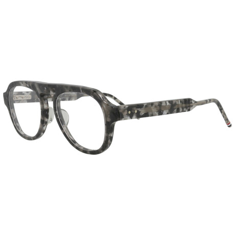 Thom Browne // Unisex // Aviator Optical Frames // Grey Tortoise