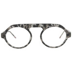 Thom Browne // Unisex // Round Optical Frames // Grey Tortoise