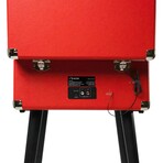 Andover 5-in-1 Turntable Music Center // Red