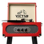 Andover 5-in-1 Turntable Music Center // Red
