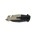 Spring Assisted Knife // M-A3003 // Tanto (Black/Tan)