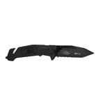 Spring Assisted Knife // M-A3003 // Tanto (Black/Tan)