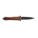 Spring Assisted Knife // TF-2003 // Aluminum (Brown/Black)