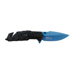 Spring Assisted Knife // TF-2004 // Color Blade (Grey)