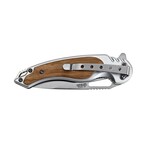Spring Assisted Knife // MT-A2012 // Wood (Grey)