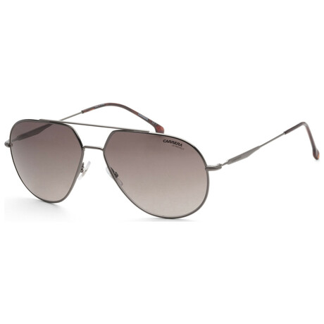 Carrera // Men's Aviator Sunglasses // Grey + Brown Gradient