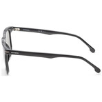 Carrera // Unisex Rectangular Sunglasses // Black Grey + Grey