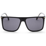 Carrera // Men's Browbar Sunglasses // Black + Smoke