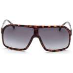 Carrera // Men's Shield Sunglasses // Havana + Dark Grey Shaded Gradient
