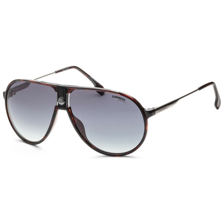 Carrera // Men's Aviator Sunglasses // Dark Havana + Green Gradient