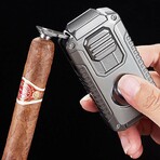 5-in-1 Triple Jet Cigar Lighter