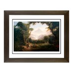 Thomas Cole "The Garden of Eden" Hudson River School // Framed Art Print