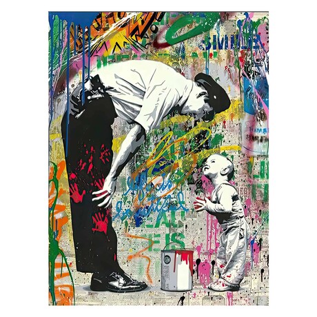Banksy: Could You Be Banksy // Wrapped Canvas Print