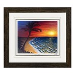 "Water Is Timeless" Framed Painting Print by Ryan Lewis // Ltd Ed /77